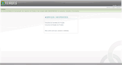 Desktop Screenshot of filiaweb.tse.jus.br