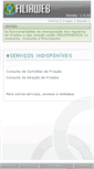 Mobile Screenshot of filiaweb.tse.jus.br